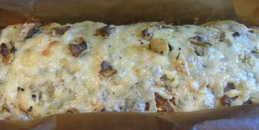 кекс с сыром и зеленью