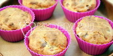 кексики с ветчиной и сыром