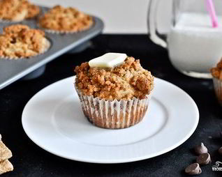 Кексы с кусочками шоколада