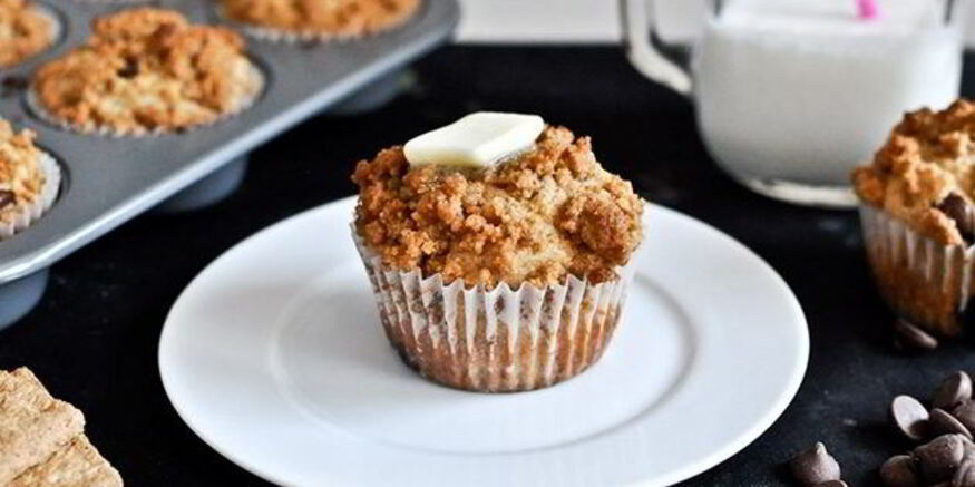 Рецепт кексов с кусочками шоколада