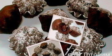 кексы с жидким шоколадом