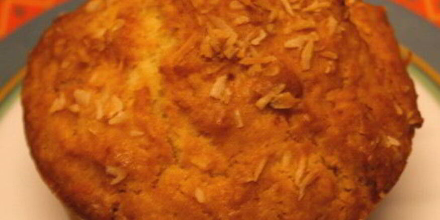 Рецепт кокосовых кексов