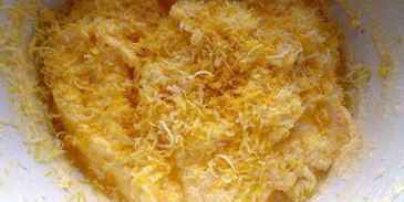 лимонный кекс в лимонной глазури