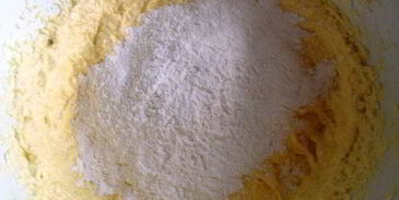 лимонный кекс в лимонной глазури