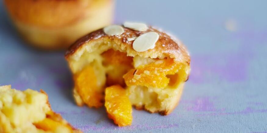 Рецепт мандаринова-миндальных кексы