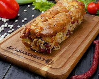 Мясной кекс