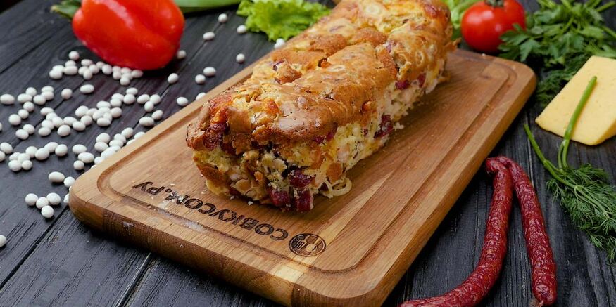 Рецепт мясного кекса