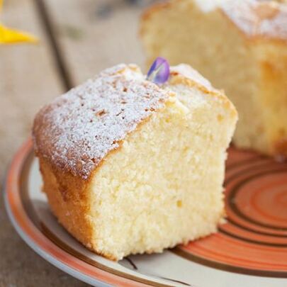 Нежнейший лимонный кекс