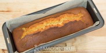 нежный кекс на кефире