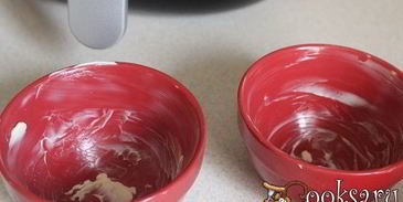 шоколадный фондан в мультипечи