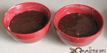 шоколадный фондан в мультипечи