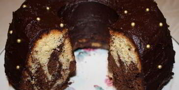 шоколадный кекс