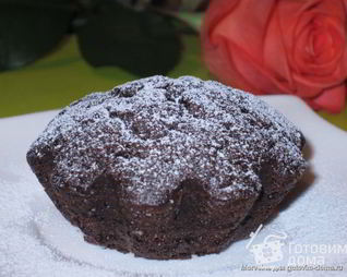 Шоколадные кексы без яиц