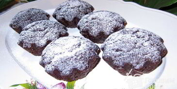 шоколадные кексы без яиц