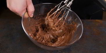 шоколадные кексы с кремом в микроволновке samsung