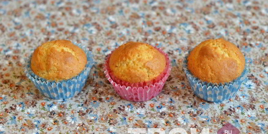 Рецепт сливочных кексов