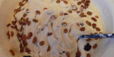 сметанный кекс