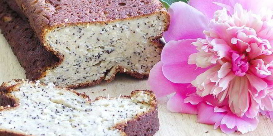 Рецепт сочного творожного кекса с маком