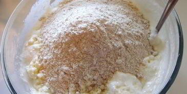 сочный творожный кекс с маком