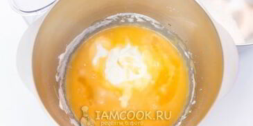 цитрусовый кекс с шоколадом