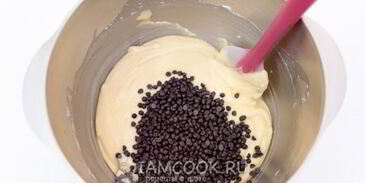 цитрусовый кекс с шоколадом