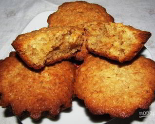 Творожно-овсяные кексы