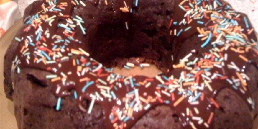 Рецепт творожно-шоколадного кекс с миндалем