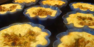 творожные кексы с фейхоа