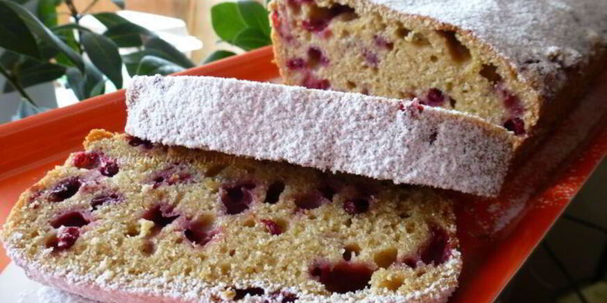 Рецепт тыквенного кекса с брусникой