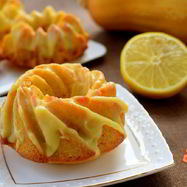 Рецепт Тыквенных кексов с лимонным кремом