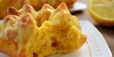 тыквенные кексы с лимонным кремом