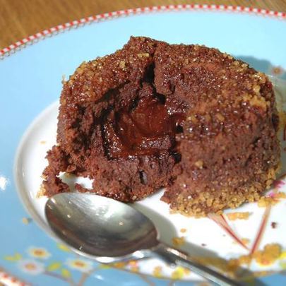 Ванильно-шоколадный фондан