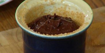 ванильно-шоколадный фондан