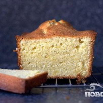 Воздушный кекс с коньяком