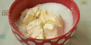 яблочные кексы со штрейзелем