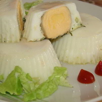 Яичные кексы на пару