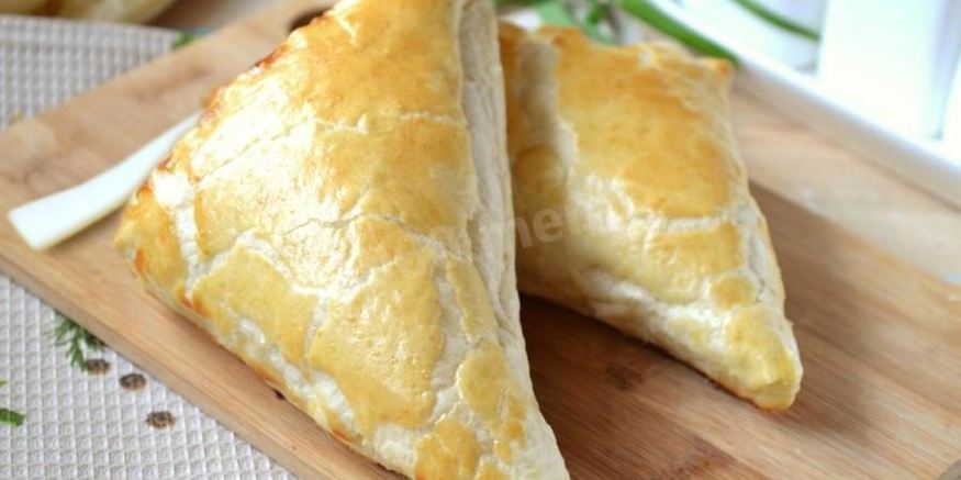 Рецепт хачапури из готового слоеного теста