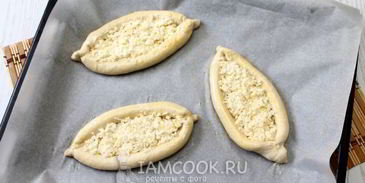 хачапури лодочки с яйцом