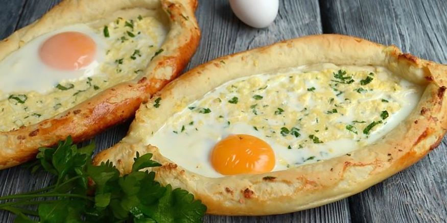 Рецепт хачапури по аджарски на кефире