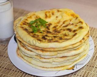 Хачапури по тбилисски за 5 минут на сковороде