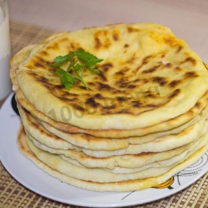 Хачапури по тбилисски за 5 минут на сковороде