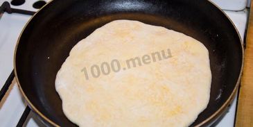 хачапури по тбилисски за 5 минут на сковороде