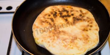 хачапури по тбилисски за 5 минут на сковороде