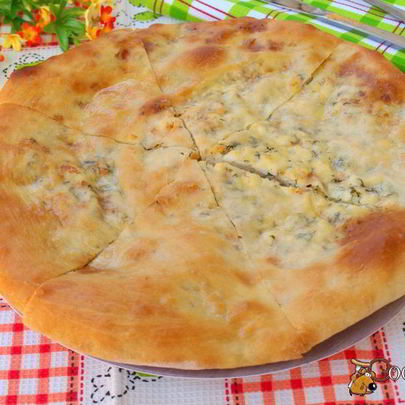 Хачапури с адыгейским сыром