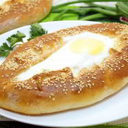 Рецепт Хачапури с брынзой и яйцом