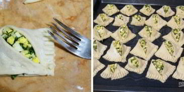 хачапури с творогом и зеленью