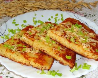 Ленивый хачапури на сковороде