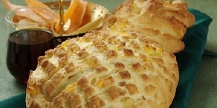 Рецепт апельсинового хлеба с ананасами