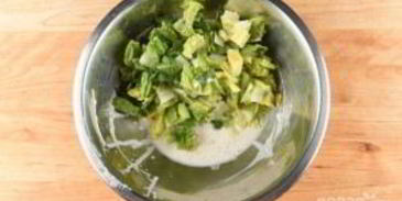 чиабатта с луком и яблоком