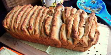 итальянский хлеб гармошка